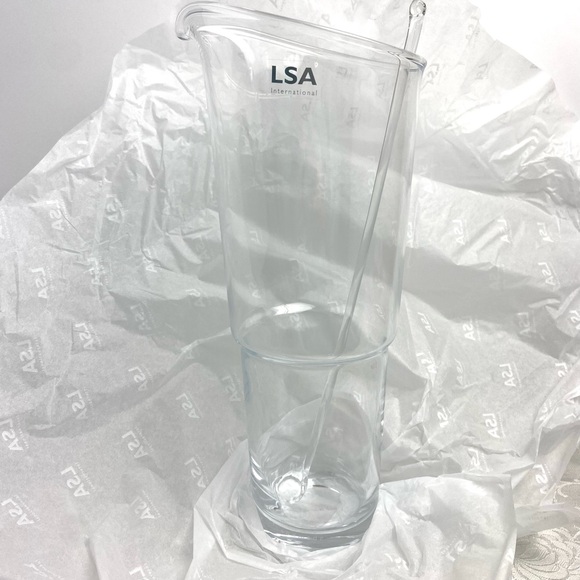 LSA Internacional Cocktail Jug & Stirrer - Mixologist- Handmade - Picture 2 of 9